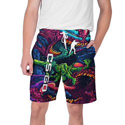 Шорты на шнурке мужские CS GO, цвет: 3D-принт