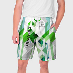 Шорты на шнурке мужские Renault, цвет: 3D-принт