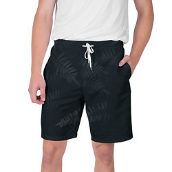 Шорты на шнурке мужские Влажный Папоротник, цвет: 3D-принт