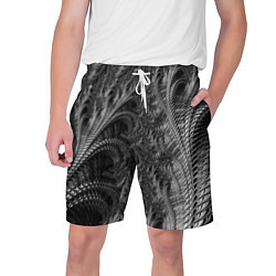 Шорты на шнурке мужские Абстрактный фрактальный паттерн Abstract Fractal p, цвет: 3D-принт