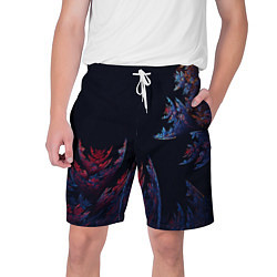 Шорты на шнурке мужские Шипастый Коралловый Риф, цвет: 3D-принт