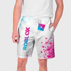 Шорты на шнурке мужские Roblox Neon Gradient FS, цвет: 3D-принт