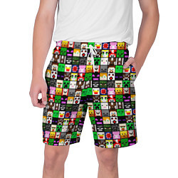 Мужские шорты Minecraft characters