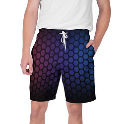 Мужские шорты Abstract hexagon fon