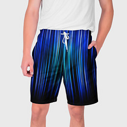 Мужские шорты Neon line stripes