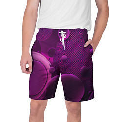 Мужские шорты Фиолетовые шары