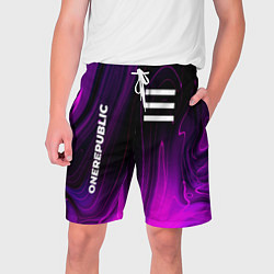 Мужские шорты OneRepublic violet plasma