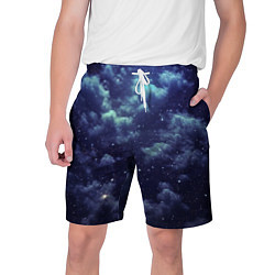 Шорты на шнурке мужские Звездная ночь - нейросеть, цвет: 3D-принт
