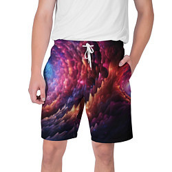 Мужские шорты Звездная космическая спираль
