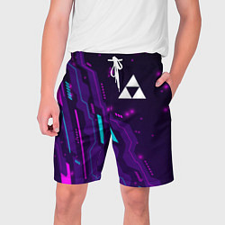 Мужские шорты Zelda neon gaming