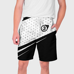 Шорты на шнурке мужские Half life pattern valve, цвет: 3D-принт