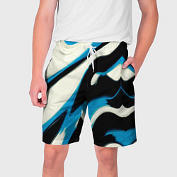Шорты на шнурке мужские Современное искусство абстракции, цвет: 3D-принт