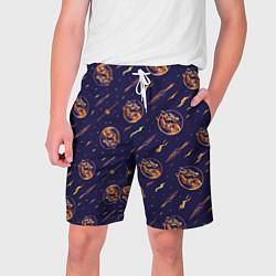 Мужские шорты Mortal Kombat logo pattern