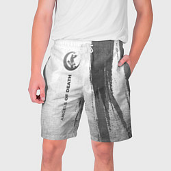 Шорты на шнурке мужские Angels of Death - white gradient по-вертикали, цвет: 3D-принт