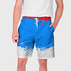 Шорты на шнурке мужские Патриот - флаг, цвет: 3D-принт