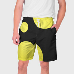 Шорты на шнурке мужские Лава лампа макро баланс абстракция, цвет: 3D-принт