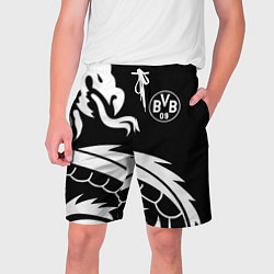 Мужские шорты Borussia дракон белый