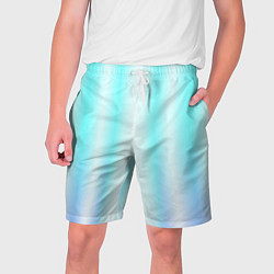 Мужские шорты Neon white blue lines