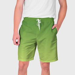 Мужские шорты Color green yellow