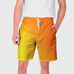Мужские шорты Color orange red