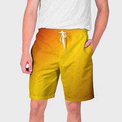 Мужские шорты Color yellow red gradient