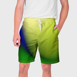 Шорты на шнурке мужские The color is multicolored, цвет: 3D-принт