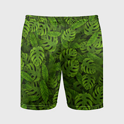 Мужские спортивные шорты Тропические листья