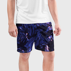 Шорты спортивные мужские Нефть, цвет: 3D-принт — фото 2