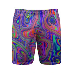 Мужские спортивные шорты Цветная текстура 5