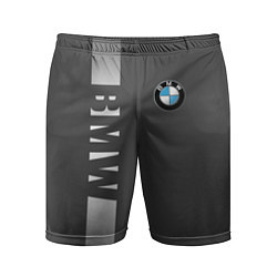 Шорты спортивные мужские BMW SPORT, цвет: 3D-принт