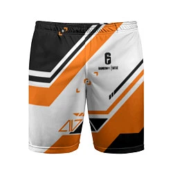 Мужские спортивные шорты R6S: Asimov Orange Style