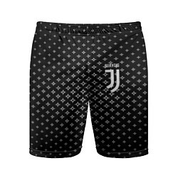 Шорты спортивные мужские Juventus: Sport Grid, цвет: 3D-принт