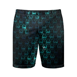 Мужские спортивные шорты TES: Blue Pattern