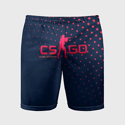 Мужские спортивные шорты CS:GO Pink Dotted