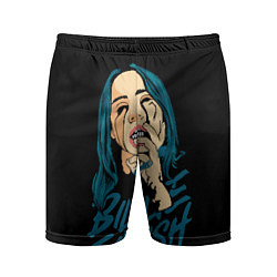 Шорты спортивные мужские Billie Eilish, цвет: 3D-принт