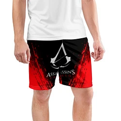Шорты спортивные мужские Assassin’s Creed, цвет: 3D-принт — фото 2