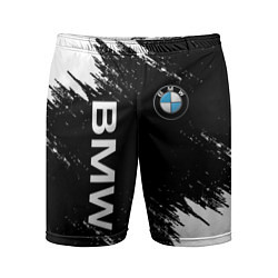 Шорты спортивные мужские BMW, цвет: 3D-принт