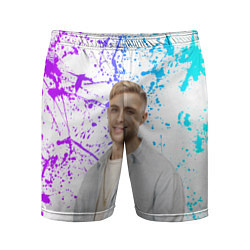 Шорты спортивные мужские Егор Крид, цвет: 3D-принт