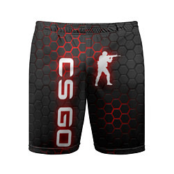 Шорты спортивные мужские CS GO, цвет: 3D-принт