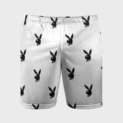 Шорты спортивные мужские PLAYBOY, цвет: 3D-принт