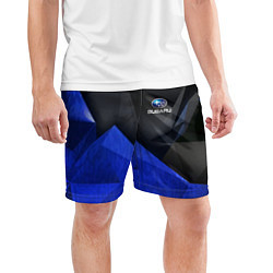 Шорты спортивные мужские SUBARU, цвет: 3D-принт — фото 2