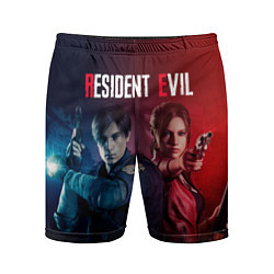 Шорты спортивные мужские Resident Evil 2, цвет: 3D-принт