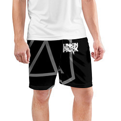 Шорты спортивные мужские LINKIN PARK 6, цвет: 3D-принт — фото 2