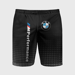 Шорты спортивные мужские BMW M PERFORMANCE, цвет: 3D-принт