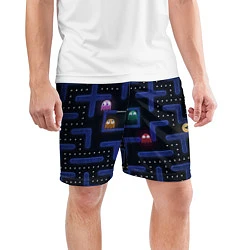 Шорты спортивные мужские Pacman, цвет: 3D-принт — фото 2