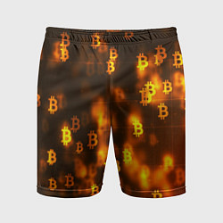 Мужские спортивные шорты BITCOIN KRYPTONATE
