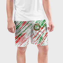 Шорты спортивные мужские Сборная Нигерии, цвет: 3D-принт — фото 2