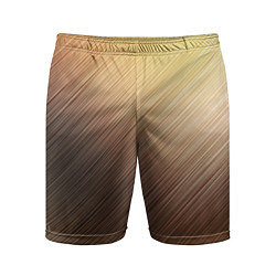 Шорты спортивные мужские Texture Sun Glare, цвет: 3D-принт