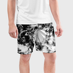 Шорты спортивные мужские Абстракция, цвет: 3D-принт — фото 2