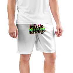 Шорты спортивные мужские Merch - DJ MUSICVIDEO, цвет: 3D-принт — фото 2